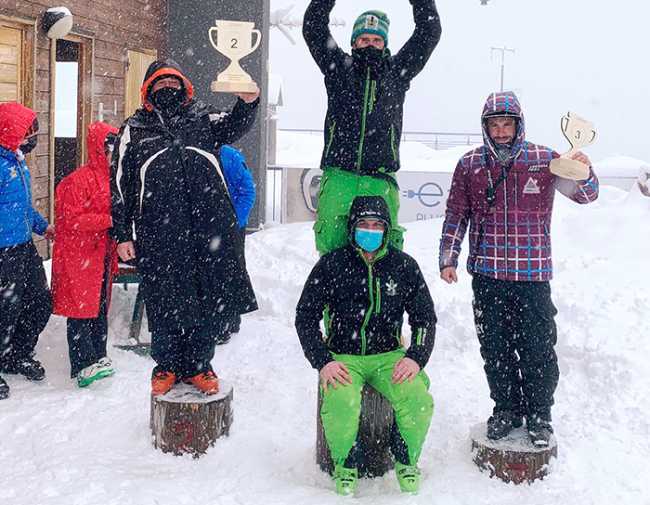 giovanissimi premiazione neve sci
