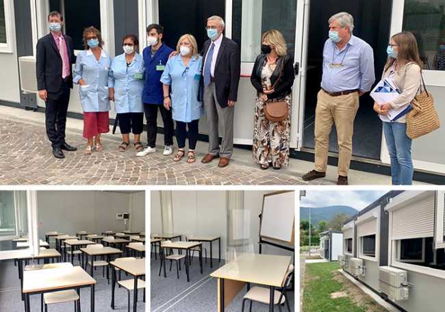 inaugurazione aule liceo spezia