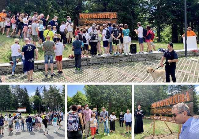 inaugurazione parco avventura domobianca