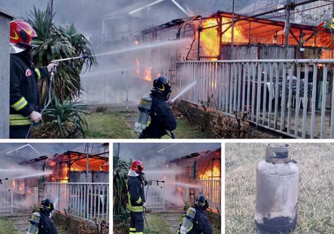 incendio capanno villa mix