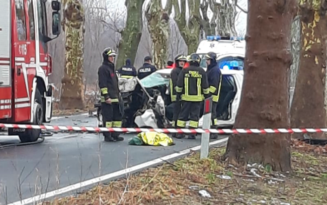 incidente ornavasso skoda mortale