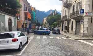 incidente via galletti polizia