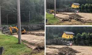 lavori campo calcio montecrestese