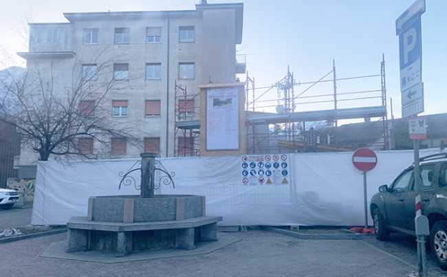 lavori piazza ex carceri