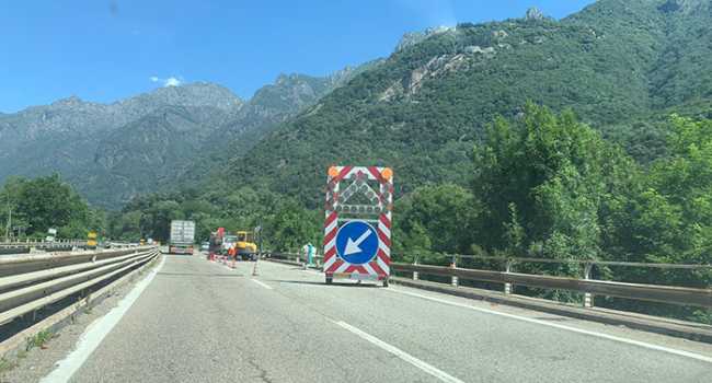 lavori superstrada ss 33 ornavasso nord
