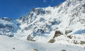 monte rosa ghiaccio