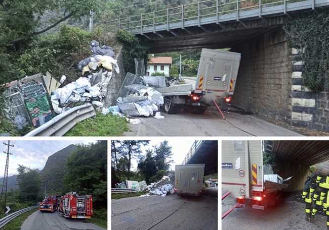 mortale bettola mergozzo camion mix
