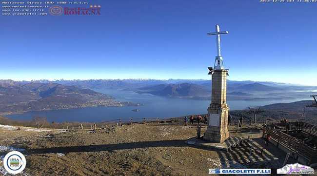 mottarone webcam laghi