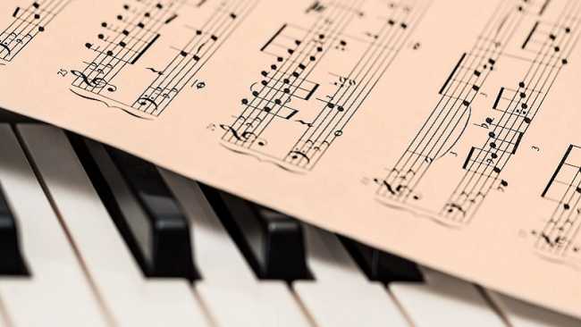 musica spartito pianoforte