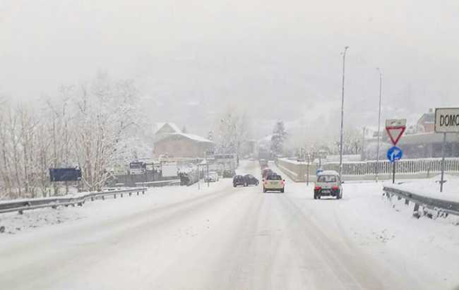 neve domo uscita superstrada