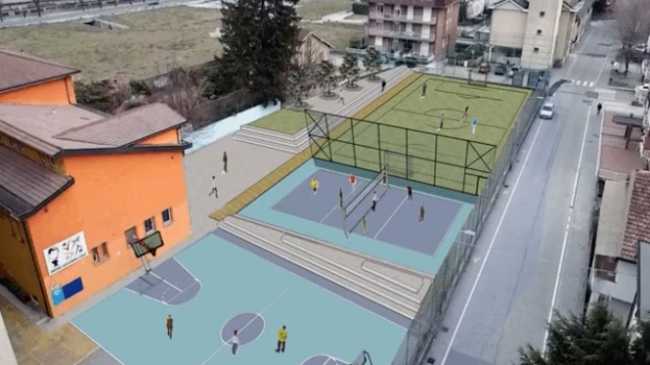 oratorio villadossola rendering