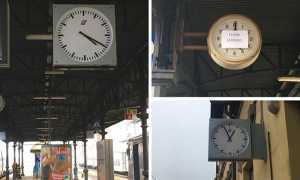 orologi stazione mix