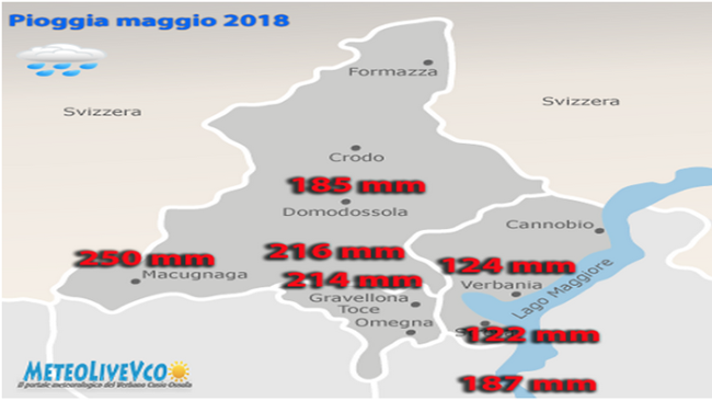 piogia mese maggio 18 vco
