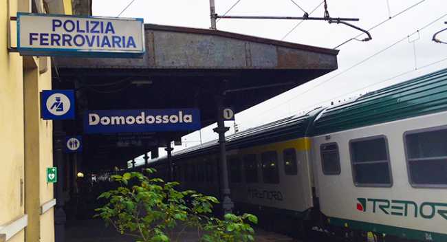 polizia ferroviaria domo vista binario