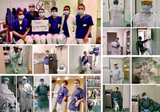 radiologia san biagio covid coronavirus facce video