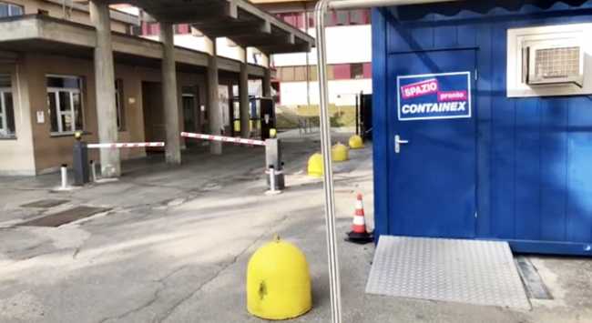 san biagio entrata ospedale box covi