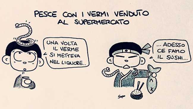 sapo vermi sushi