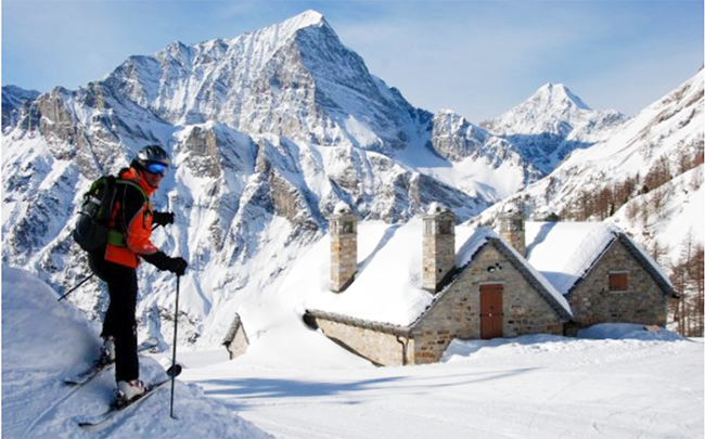 sci monte leone baita neve