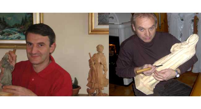 scultura legno artisti rametti bottagisio