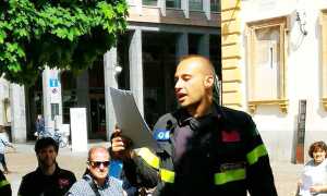 sindacato vigili fuoco piazza