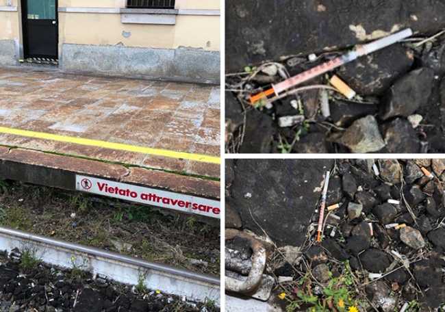 siringa stazione binario mix