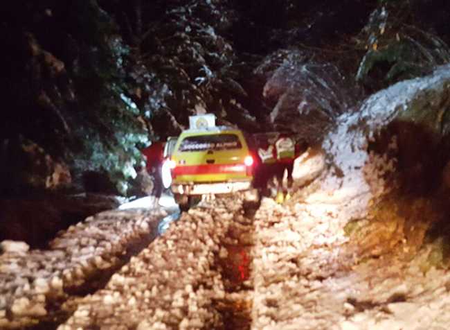 soccorso ambulanza neve grossa