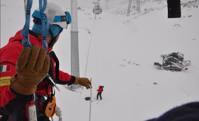 soccorso impianti neve funi