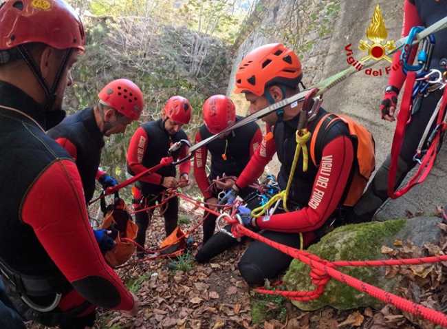 soccorso speleofluviale