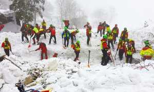soccorso valanga hotel