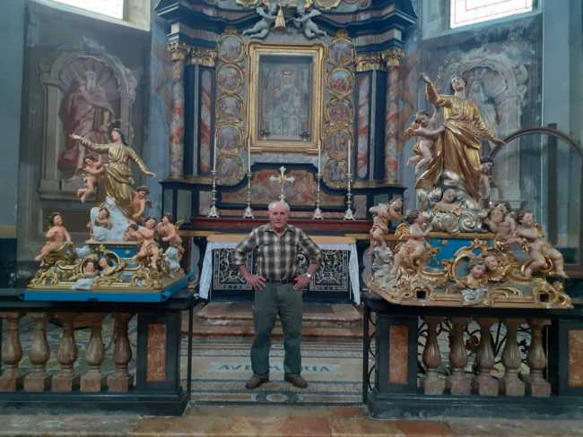 statua vergine assunta con franco amodei 2 