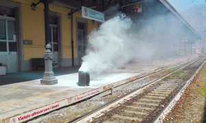 stazione fumo binari