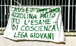 striscione lega giovani