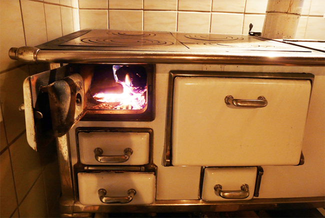 stufa legna nonna