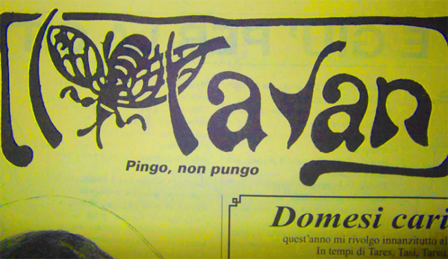 tavan logo giornale