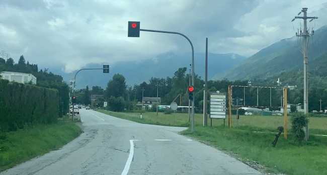 trontano semaforo melezzo