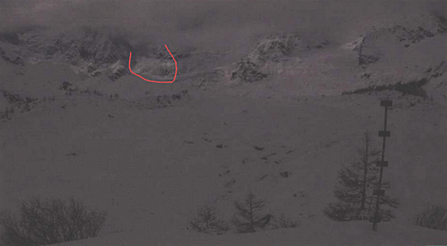 valanga novembre 18 rosa