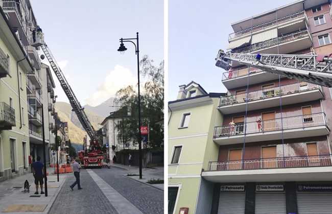 via galletti pompieri calcinacci