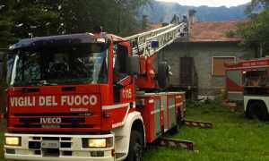 vigili fuoco camino scala