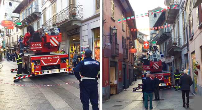 vigili fuoco via briona autoscala