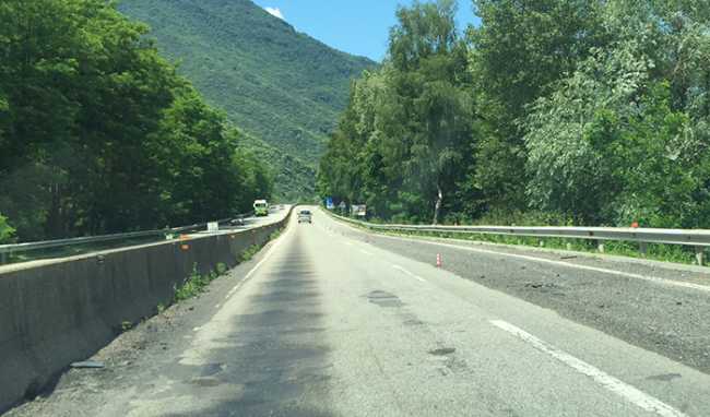superstrada pieve lavori buche