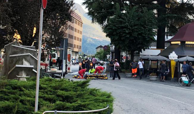 pedone investito stazione set 19