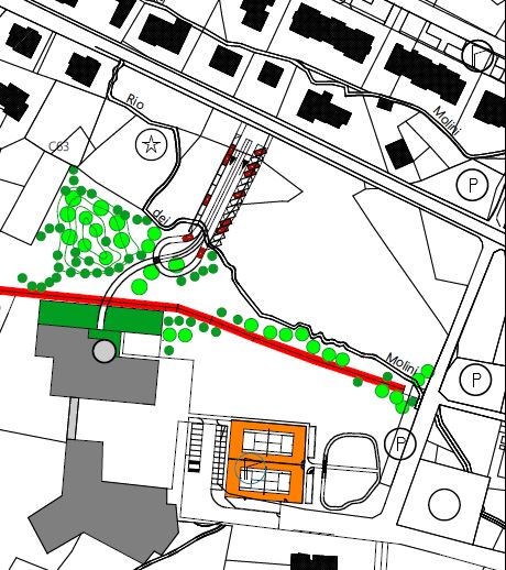 Estratto progetto ciclabile 1