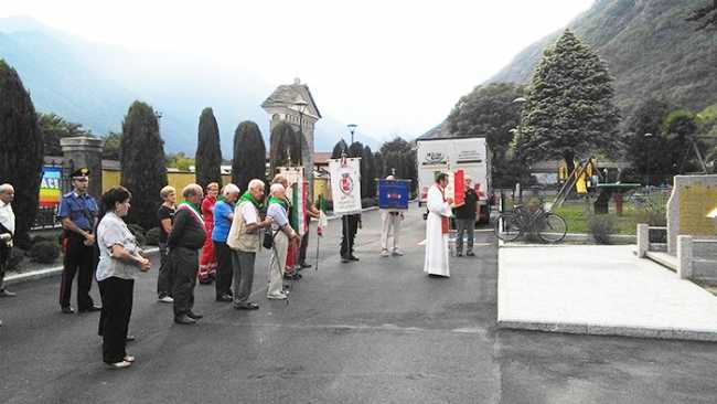 Cerimonia premosello partigiani
