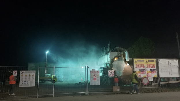 gravellona abbattimento