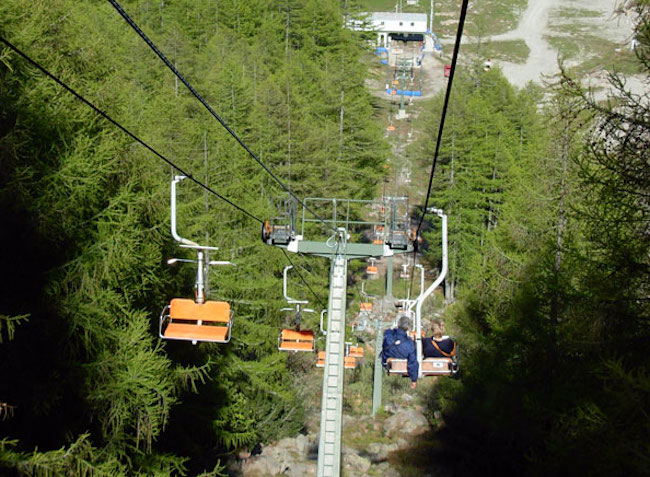 Seggiovia Pecetto Burki Belvedere