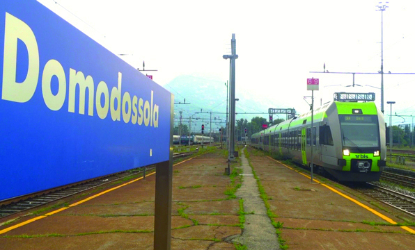 treno bls stazione domo