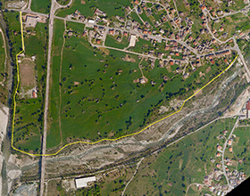 corta montecrestese mappa ciclabile