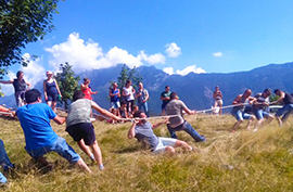 b dissimo festa tiro fune