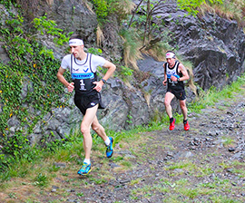 b Una fase di OrnaTrail 2015