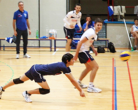 b bistrot volley tuffo difesa